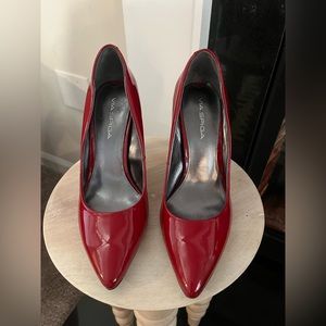 Via Spiga Patent Leather Pumps